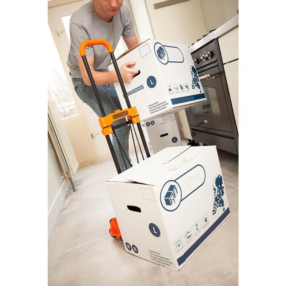 BLACK+DECKER BH201 Merdiven Çıkabilen Katlanır El Arabası