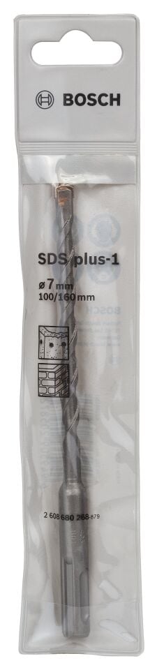 Bosch - Plus-1 Serisi, SDS-plus Kırıcı Delici Matkap Ucu 7*160 mm