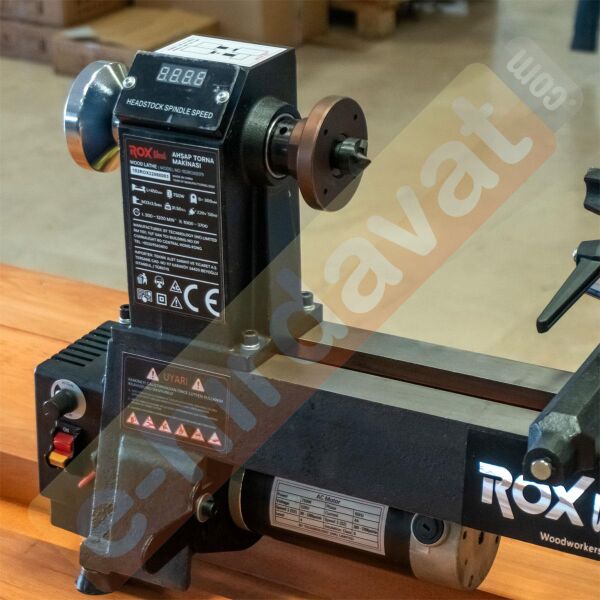 ROX Wood Devir Ayarlı Ahşap Torna Makinası 750 Watt