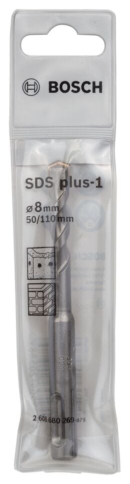 Bosch - Plus-1 Serisi, SDS-plus Kırıcı Delici Matkap Ucu 8*110 mm