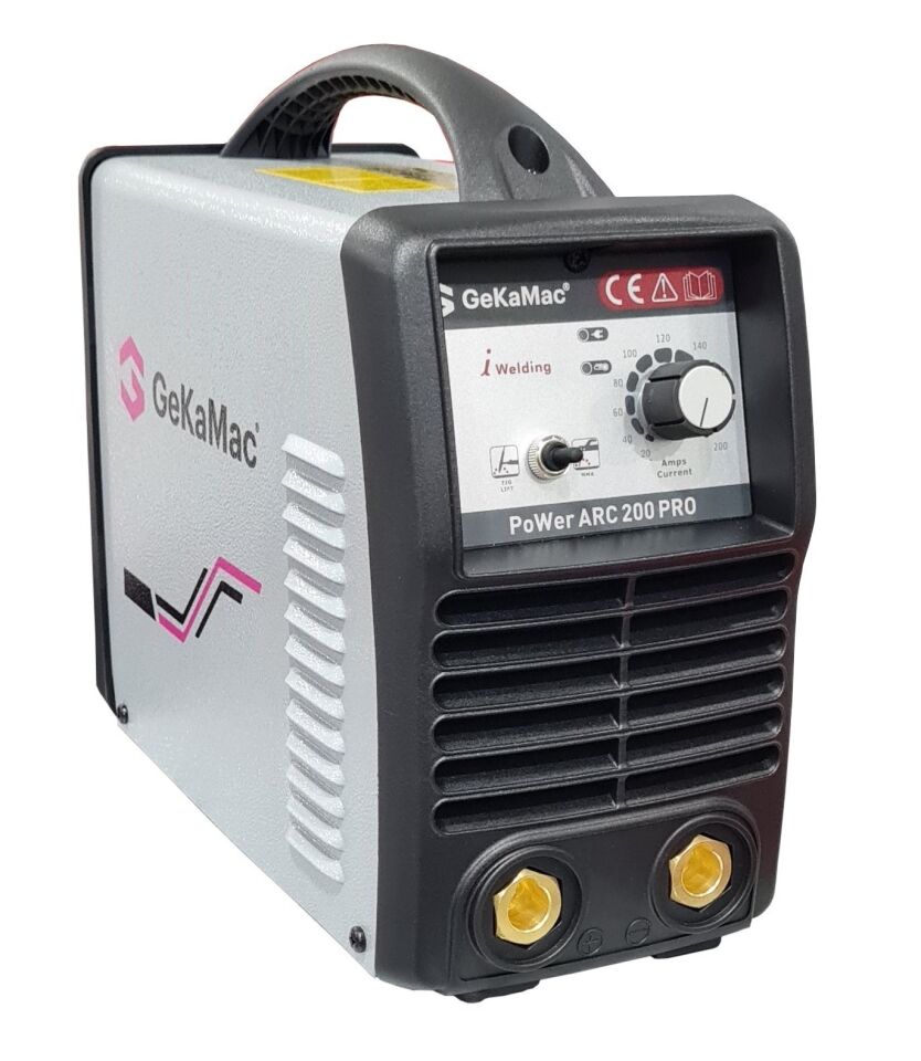 GEKAMAC Power ARC 200 PRO Inverter Kaynak Makiansı 200 Amper