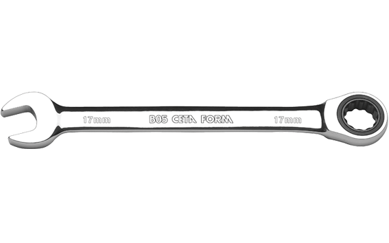 CETA-FORM B05 C-Gear Cırcır Anahtar 18 mm