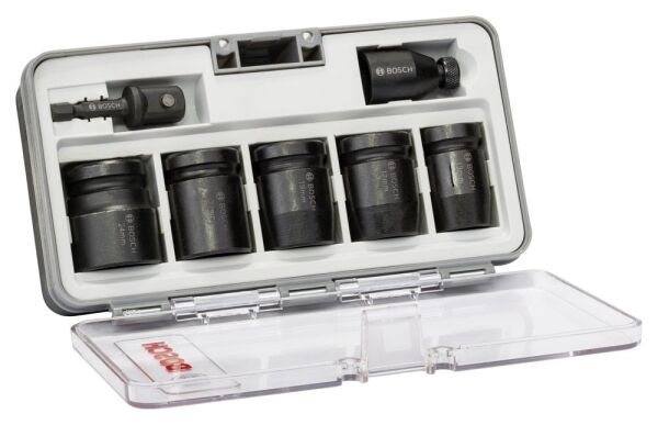 Bosch Aksesuarlar Bosch - Impact Control Serisi 7 Parçalı Lokma Anahtarı Takım Seti
