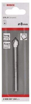 Bosch Aksesuarlar Bosch - cyl-9 Serisi Seramik Matkap Ucu 8*80 mm