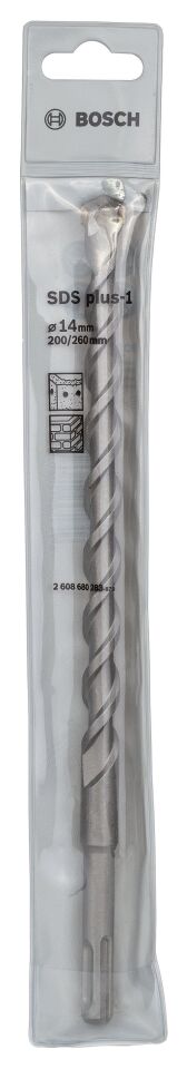 Bosch - Plus-1 Serisi, SDS-plus Kırıcı Delici Matkap Ucu 14*260 mm
