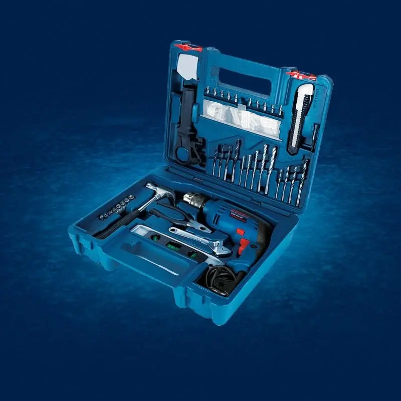 BOSCH GSB 600 100 Parça Aksesuarlı 600 W Profesyonel Darbeli Matkap Seti