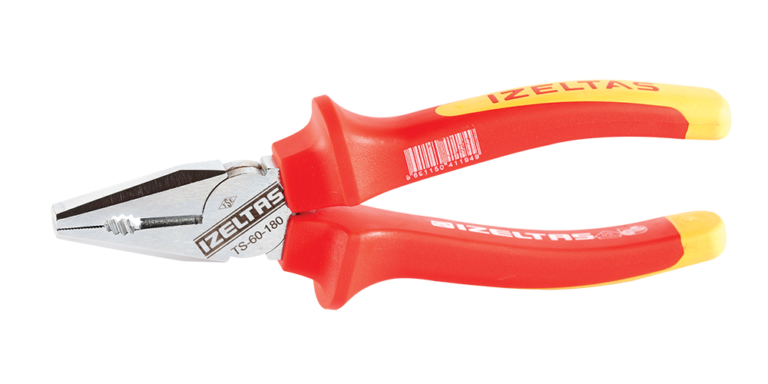 İZELTAŞ 1000 İzoleli Elektrikçi Kombine Pense 160 mm (3020 12 6160)