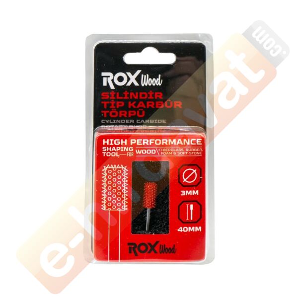 ROX WOOD Karbür Silindir Tip Ahşap Şekillendirme Törpü (153ROX0278)