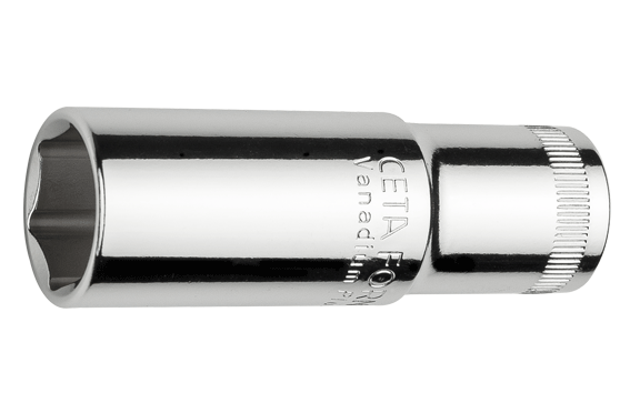 CETA-FORM C04-H Altı Köşe Derin Lokma Anahtar 1/4 11 mm