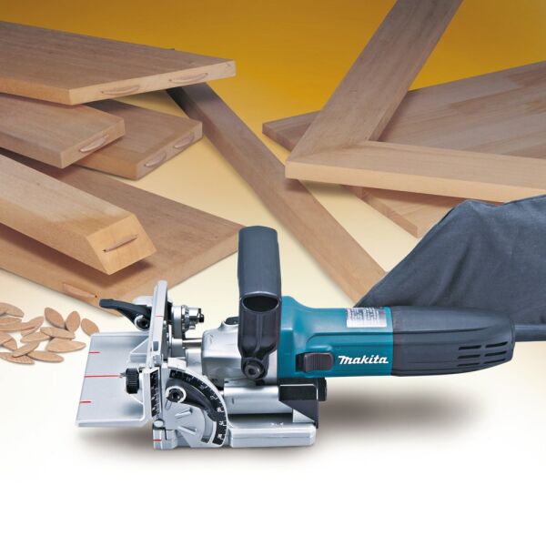 MAKİTA PJ 7000 Ahşap Bisküvi ve Oluk Açma Makinesi (Ahşap Ekleme)