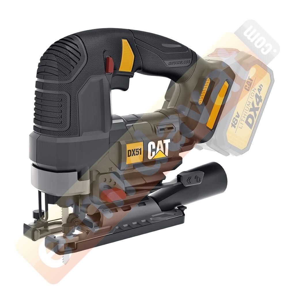 CAT DX51B 18Volt Kömürsüz Profesyonel Dekupaj Testere (Akü Dahil Değildir)