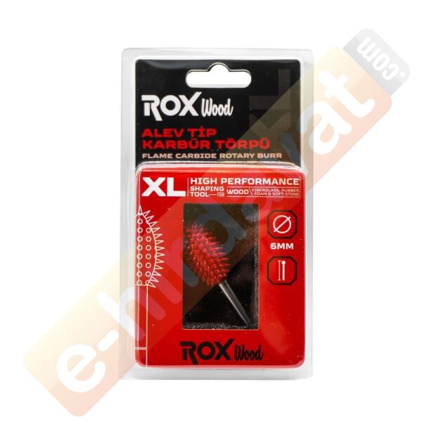 ROX WOOD Karbür Alev Tip Ahşap Şekillendirme Törpü (153ROX0287)