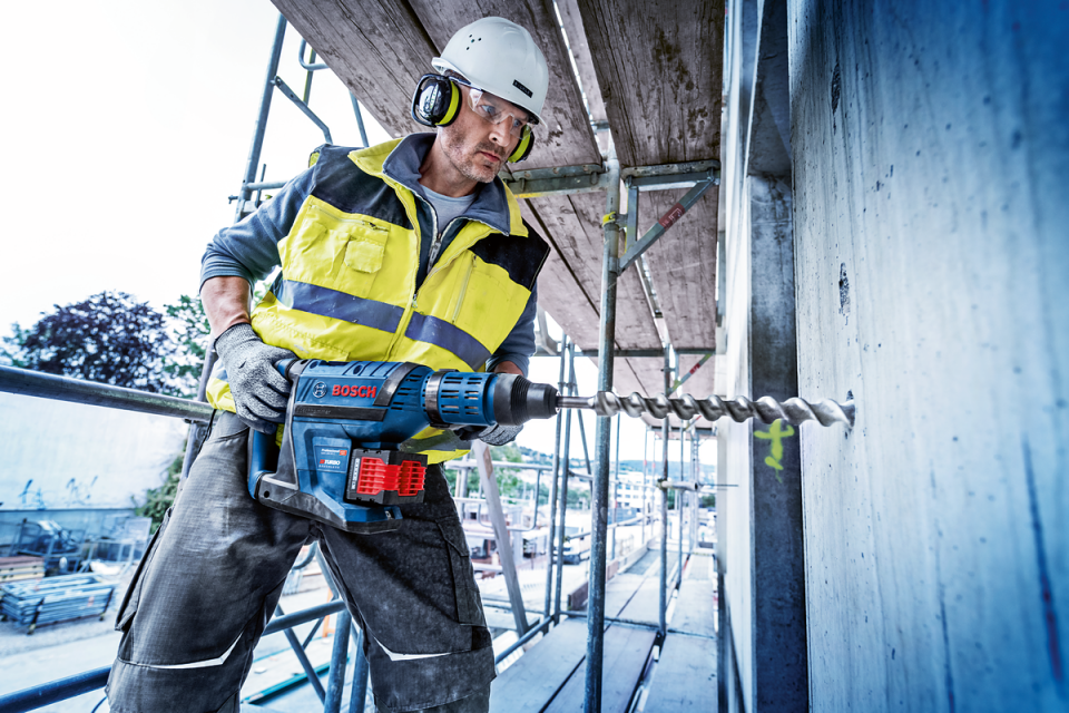 Bosch Professional GBH 18V-45 C (Solo) Akülü Kırıcı Delici