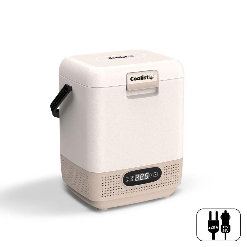 Coolist CLK12C 12/24Volt/ 220Volt 12 Litre Taşınabilir Kompresörlü Oto Buzdolabı