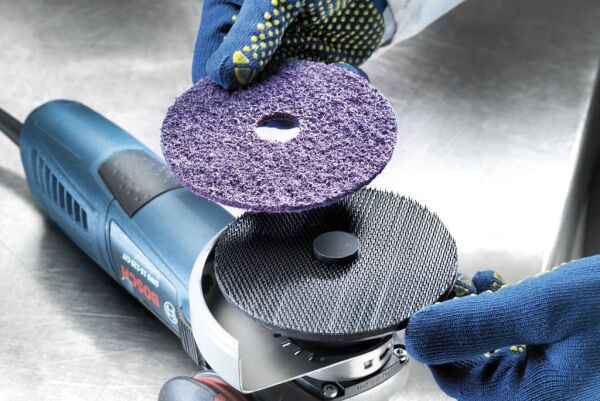SİA 125 mm Cırtlı Zımpara Tabanı SCM Zımparalar İçin