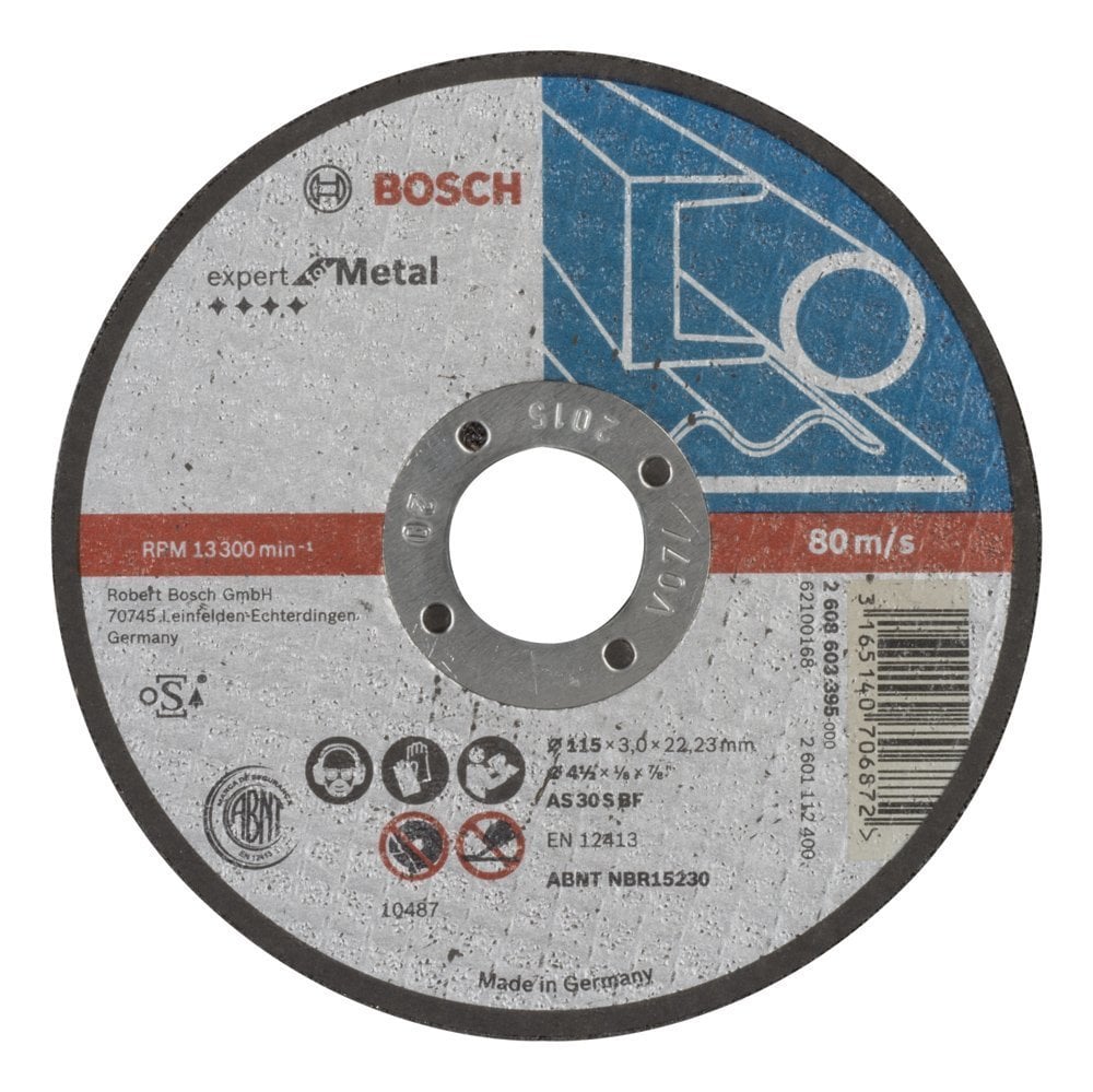 Bosch Aksesuarlar Bosch - 115*3,0 mm Expert Serisi Düz Metal Kesme Diski (Taş)