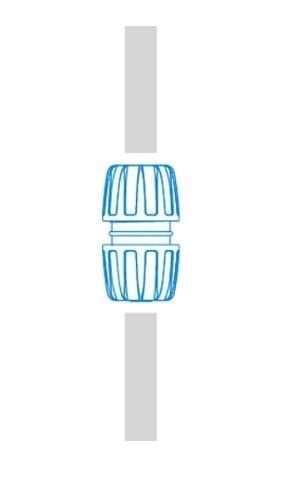 DAYE 8014 Hortum Eki Redüksiyon Bağlantısı 1/2''