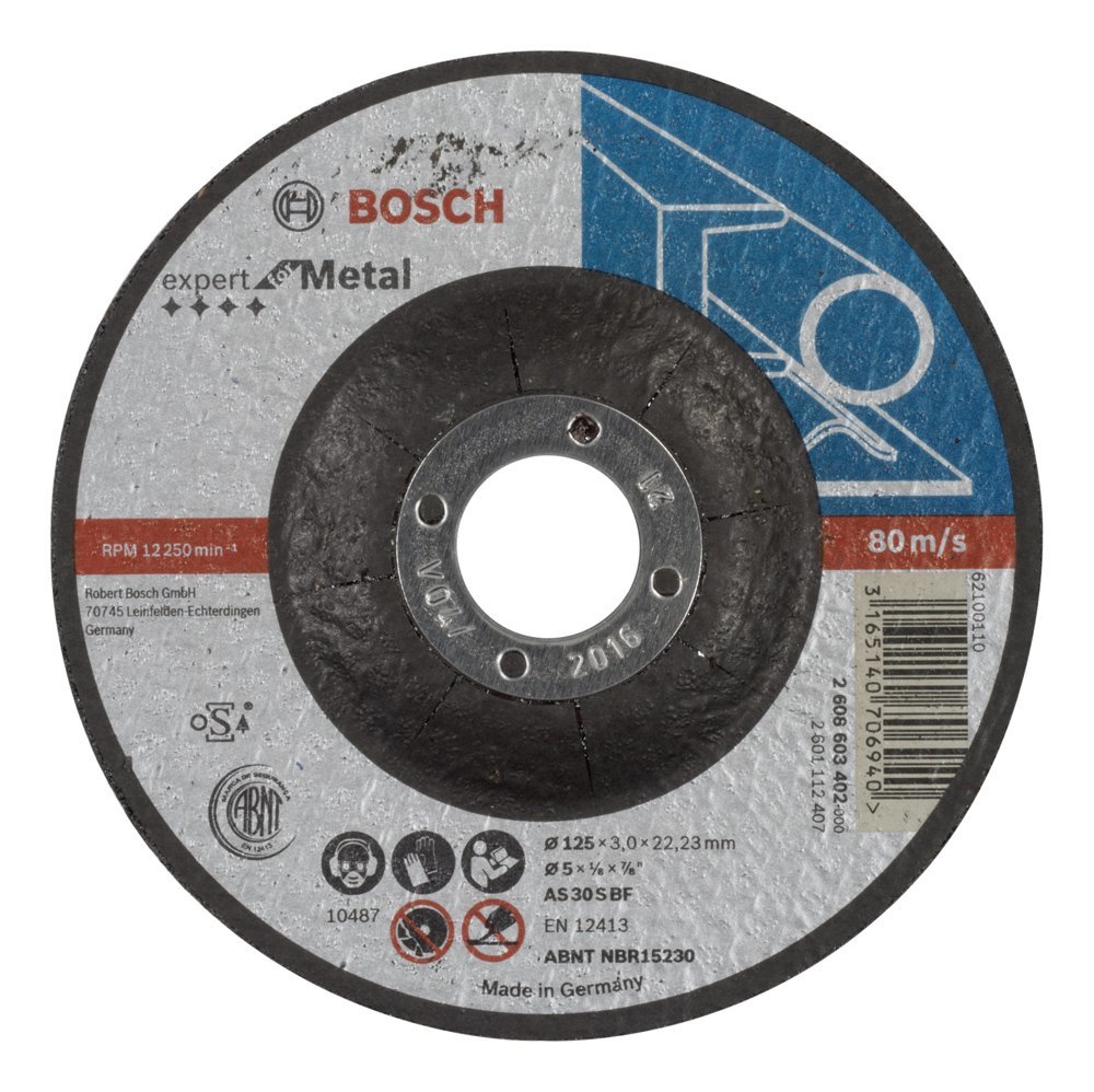 Bosch 125*3,0 mm Expert for Metal Bombeli