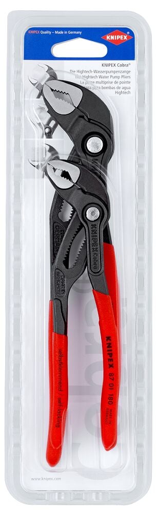 KNIPEX 2'li Cobra Fort Pense Seti 180 + 240 mm (003120)