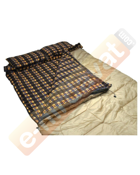 NURGAZ Campout Çift Kişilik Winter Comfort Uyku Tulumu