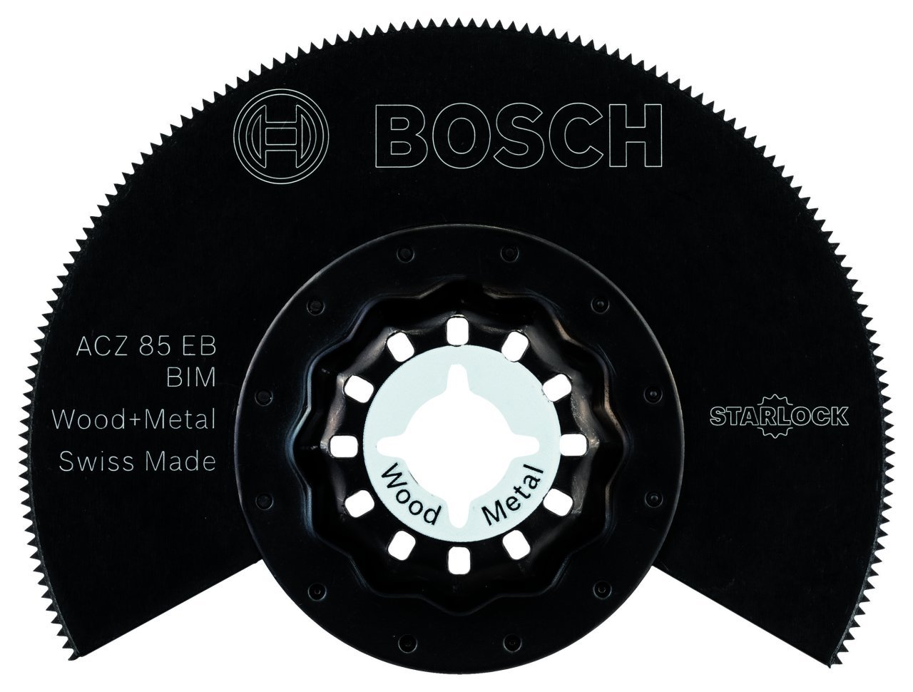 Bosch Aksesuarlar Bosch - Starlock - ACZ 85 EB - BIM Ahşap ve Metal İçin Segman Testere Bıçağı, Bombeli 1'li