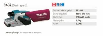 Makita 9404 Tank Zımpara
