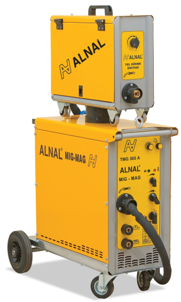 EUROWELD ALNAL TMG 365ASH Gazaltı Kaynak Makinası 350 Amper Çantalı