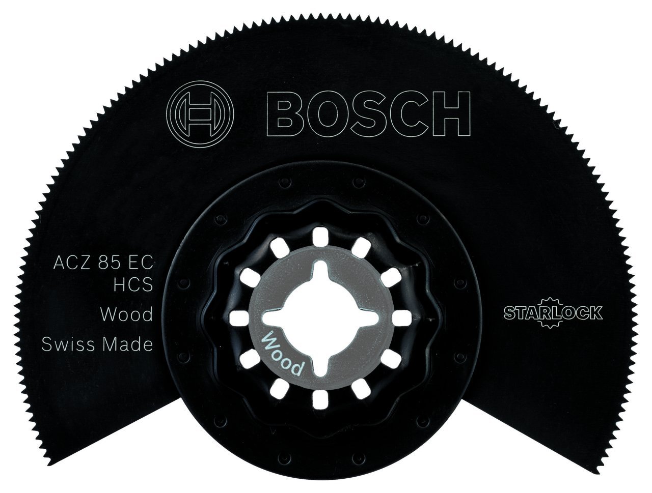 Bosch Aksesuarlar Bosch - Starlock - ACZ 85 EC - HCS Ahşap İçin Segman Testere Bıçağı, Bombeli 10'lu