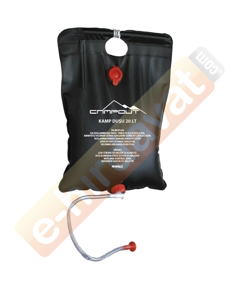 NURGAZ Campout Kamp Duşu 20 Litre