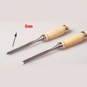 Troy 25004 Ahşap Oyma Bıçak Seti, 12 Parça