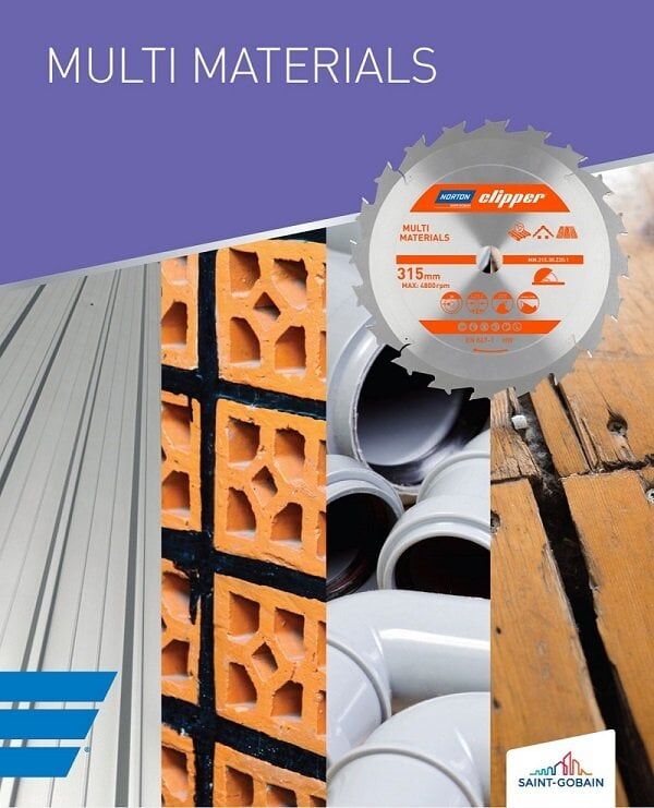 NORTON Clipper Ahşap için 216x30 mm 24 Diş Elmas Daire Testere Bıçağı