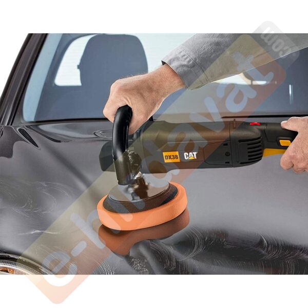 CAT DX38 1400Watt 180MM Devir Ayarlı Profesyonel Polisaj Makinesi