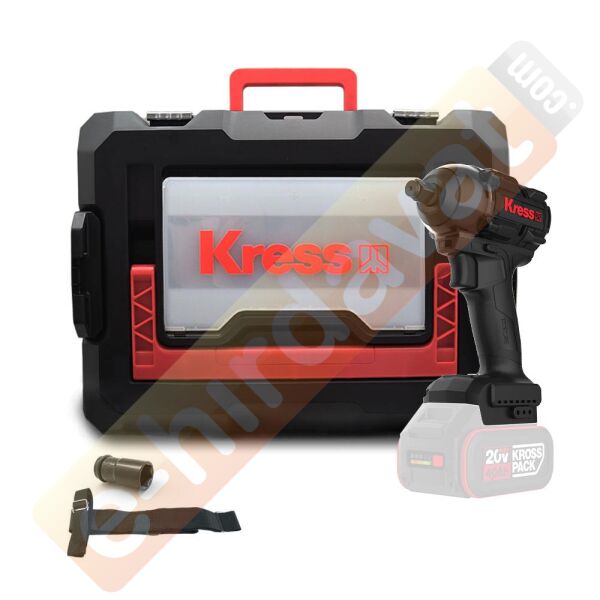 Kress KH275.91 20Volt 500Nm Kömürsüz Profesyonel Şarjlı Somun Sıkma (Akü Dahil Değildir)