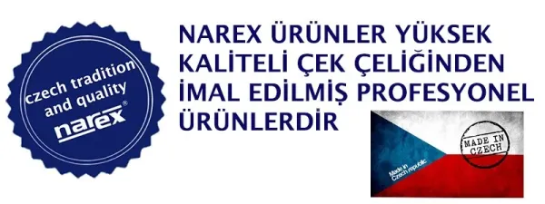 NAREX 868300 Profi Linol Avuç içi Ahşap Oyma Seti 5 Parça