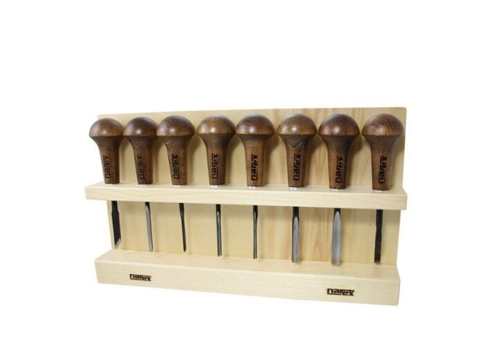 NAREX 868700 Profi Linol Avuç içi Ahşap Oyma Seti 8 Parça