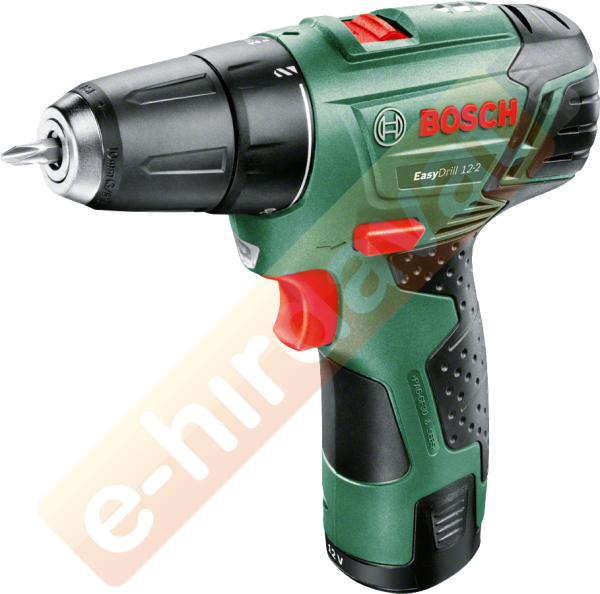 Bosch Easy Drill 12-2 Akülü Delme/Vidalama Makinesi  2,5 AH (Tek Akü)