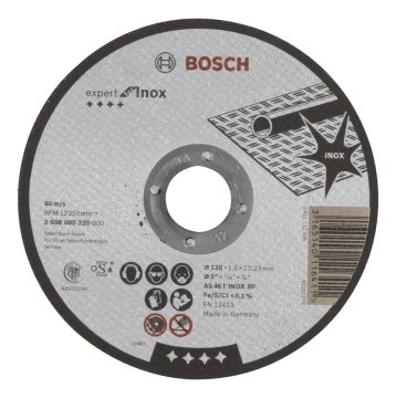 Bosch 125*1,6 mm Expert for Inox Düz