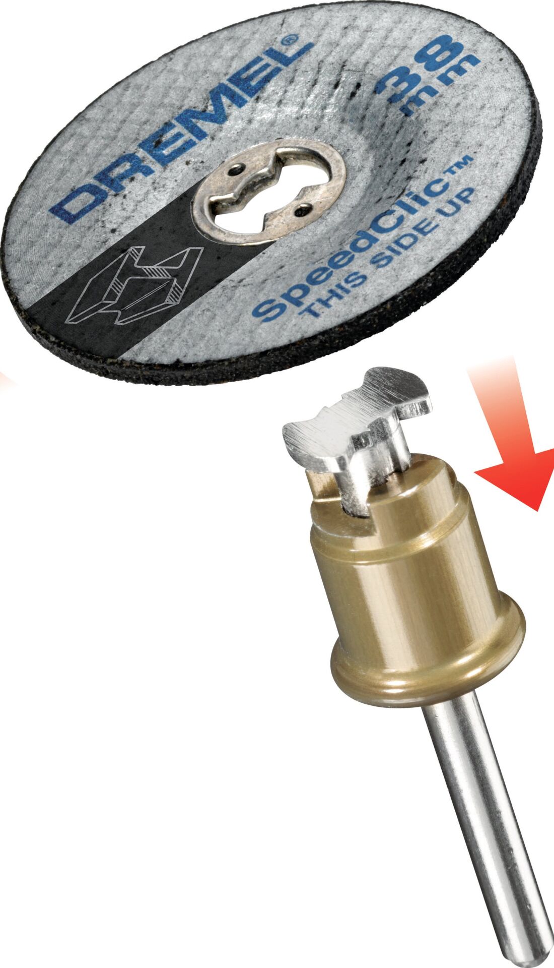 Dremel Speedclic Taşlama Diski - 3,2 mm SC541 / 2615S541JA