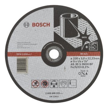 Bosch 230*3,0 mm Expert for Inox Düz