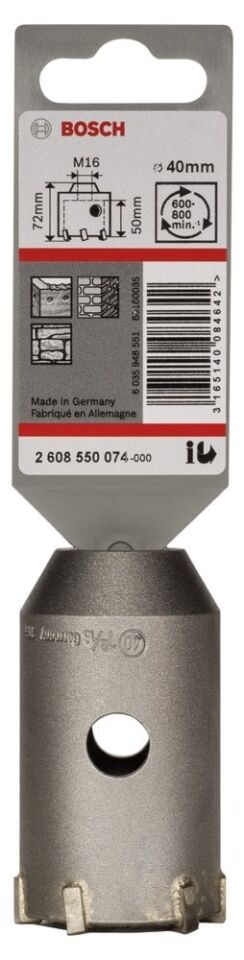 Bosch - Plus-9 Serisi, Şalter Kutuları için Buat Ucu 40*72 mm