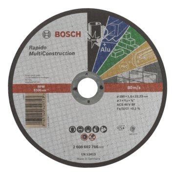 Bosch 180*1,6 mm Rapido MultiConstruction