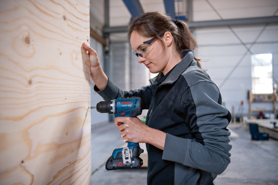 Bosch Professional GSR 18V-90 C (2x5.0Ah,GAL 18V-40,L-Boxx) Akülü Delme Vidalama Makinesi