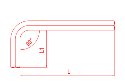 İZELTAŞ Yuvarlık Başlı Alyan Anahtar 6 mm (4905 22 0060)
