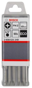 Bosch Aksesuarlar Bosch - Eco PH2 Vidalama Ucu 49mm 60'lı