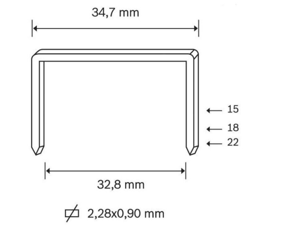 ABAKAN 3518 Koli Kapama Teli 18 mm