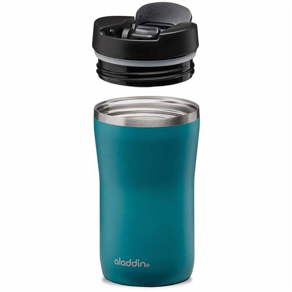 ALADDIN Cafe Thermavac Leak-Lock™ Paslanmaz Çelik Mavi Kupa 0.25 Lt