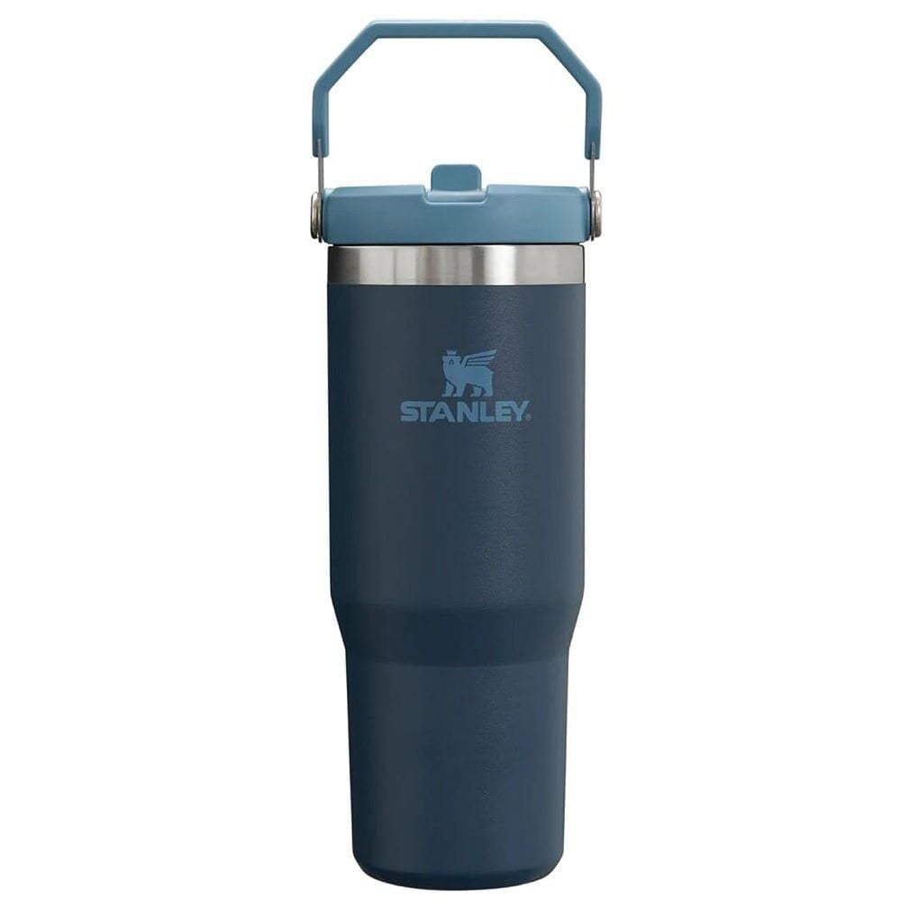 STANLEY The IceFlow Flip Straw Pipetli Termos Bardak 0.89 Lt - Mavi