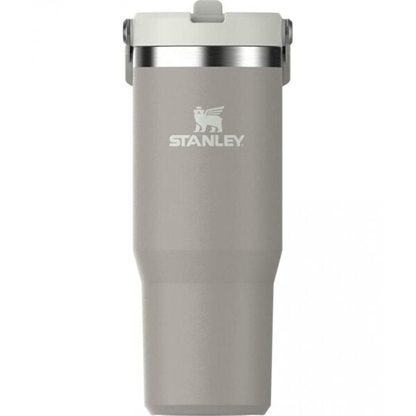 STANLEY The IceFlow Flip Straw Pipetli Termos Bardak 0.89 Lt - Gri