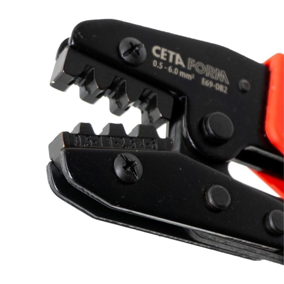 CETA-FORM E69-OB2 İzolesiz Terminal Tip Kablo Pabucu Sıkma Pensesi