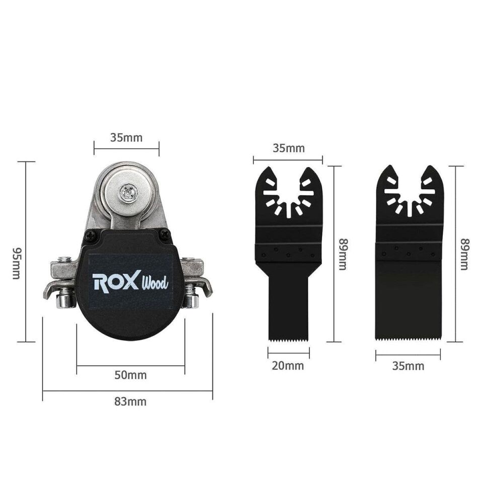 ROX Wood Taş Motorları İçin Üçgen Raspa Aparatı (153ROX0191)